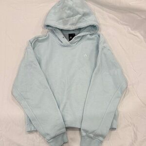Adidas Sky Blue Pullover Hoodie